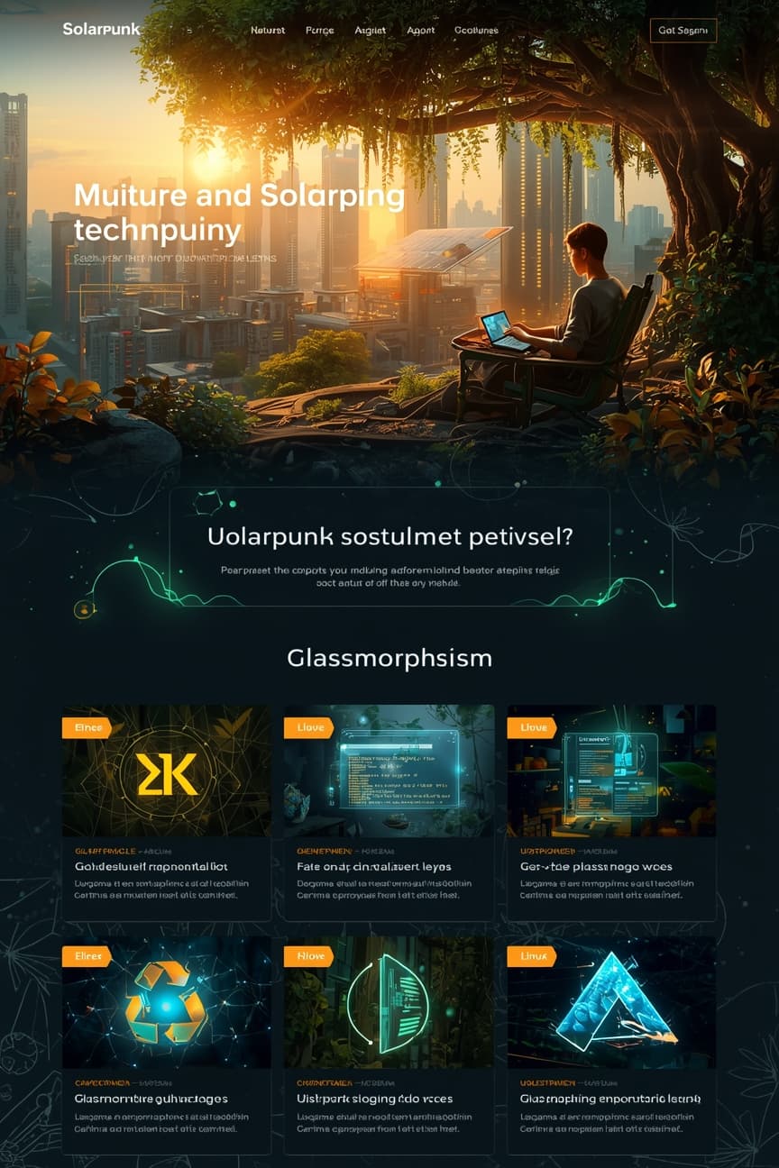 Building a Modern Solarpunk Blog with Next.js 15 and TypeScript